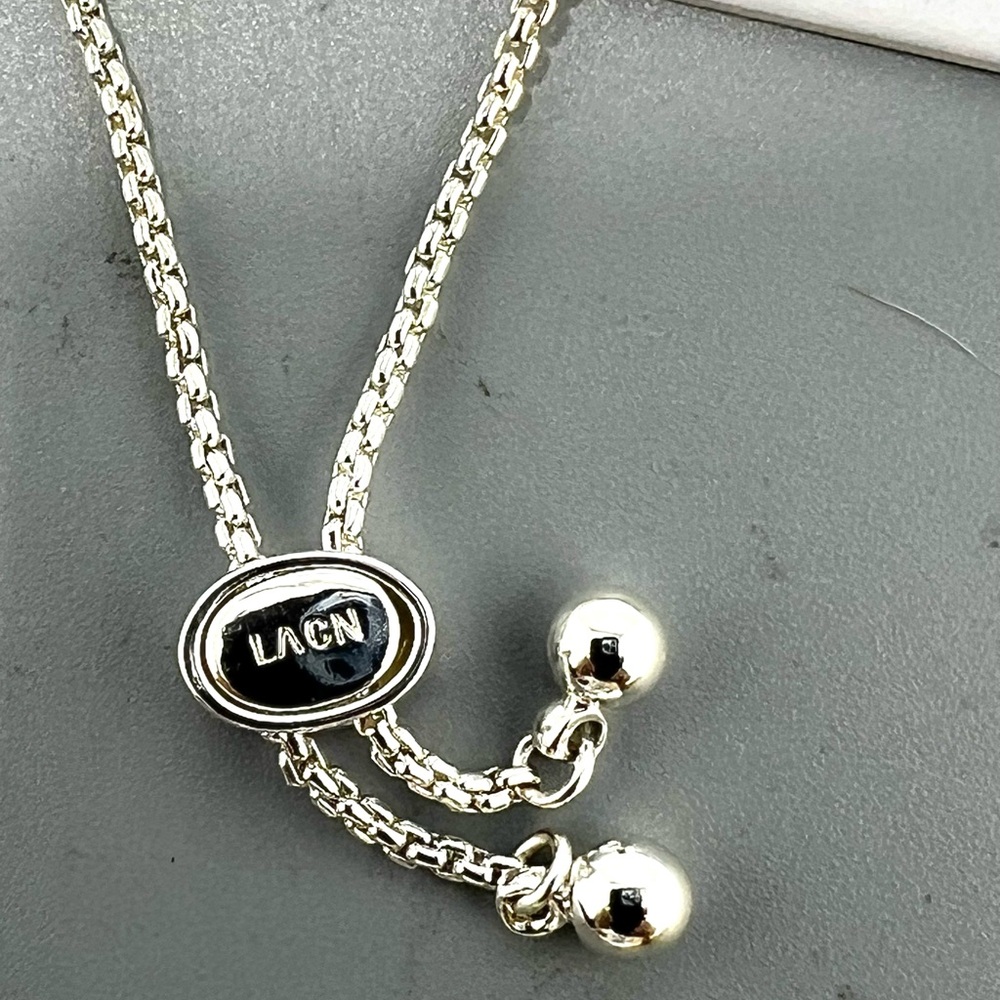 Unwritten “Fearless “ Affirmative Message Bolo Bracelet- Silver Plated - Picture 5 of 5